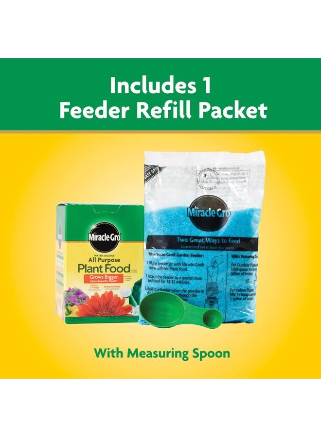 Miracle-Gro Water Soluble All Purpose Plant Food, For All Indoor or Outdoor Plants, Roses, Flowers, Vegetables, Houseplants, Trees, and Shrubs, 1.5 lbs - Image 2